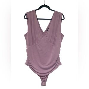 Express Lavender Body Contour Bodysuit XL GUC